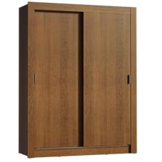 Guarda-Roupa Solteiro Madesa Dallas 2 Portas de Correr 2 Gavetas - Rustic