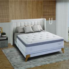 Base Box King Cairo Herval 15x193x203cm Herval