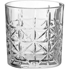 FABULOUS COPO UÍSQUE 8x8x8cm 250ml VIDRO TRANSPARENTE 6 PEÇAS