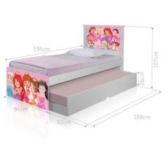 Bicama Princesinhas com Colchões