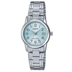 Relógio Casio Feminino Prata Ltp-V002d-2Budf