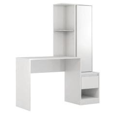 Escrivaninha Com Armário Morada Branco  Demóbile, Branco