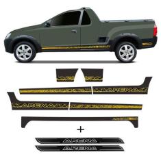 Kit Adesivo Faixa Montana Arena 2010 + Soleira Protetora - SPORTINOX, 