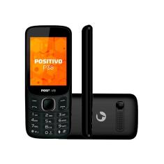 Celular Positivo P38 3G 64mb Dual Chip Câmera Vga Bluetooth Rádio Fm Tela 2.8&quot; 1.000mAh 850/900/1800/1900 Mhz