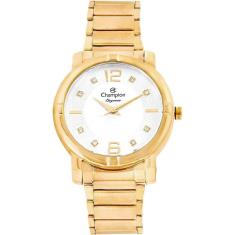 Relógio Feminino Champion Analógico Dourado Cn25252H