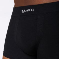 Cueca Lupo Sunga Micromodal Sem Costura 656-001, Preto, 1, G