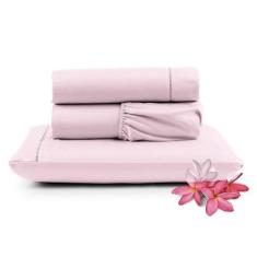 Jogo De Lençol Primor Solteiro 3 Peças Percal 400 Fios Ponto Palito - 