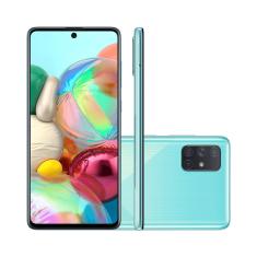 Smartphone Samsung Galaxy A71 4G 128GB DUAL CHIP ANDROID 13 6GB RAM Câm.Quádrupla+Selfie 32MP