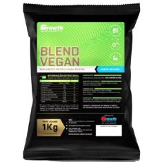 Blend vegan - 1kg - sabor natural - Growth