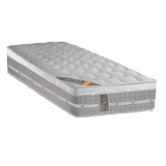 Colchão Solteiro Espuma Viscoelástico Visco Gel Molas Ensacadas  Premium Euro Pillow (88x188x32) - Castor