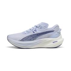 PUMA Tênis de corrida masculino Deviate Nitro 3 - Azul, Clima frio - cristal azul, 38