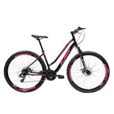 Bicicleta Feminina Rebaixada Aro 29 KSW 21 Marcha Freio Disco-Feminino