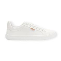 Tenis Casual Detalhe Costurado Anacapri Feminino Branco-Feminino