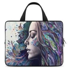 Bolsa para laptop compatível com MacBook Pro M3/M2/M1, MacBook Pro, MacBook Air, iPad Pro, Surface Pro 9/8 de 10 polegadas, bolsa de borracha de cloropreno