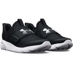 Under Armour Tênis infantil unissex pré-escolar, (001) Preto/Preto/Branco, 15