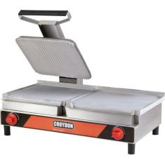 Sanduicheira Estriada Conjugada Croydon Sace Elétrica 32x70, 220V
