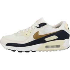 Nike Tênis feminino Air Max 90 Next Nature (HF3444-100, branco/obsidiana/leite de coco/ouro metálico), Branco/obsidiana/leite de coco/ouro metálico, 36
