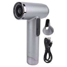 Secador de Cabelo, Motor Recarregável USB de Alta Velocidade Soprador de Secagem de Cabelo Compacto Secador de Cabelo de Viagem Máquina de Secagem de Cabelo para Dormitório de