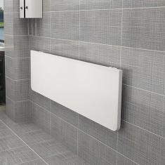 Mesa dobrável para lavanderia, mesa dobrável na parede, mesa de folhas suspensas, mesa flutuante de madeira, estação de trabalho para computador de escritório em casa, banco de trabalho, para estudo,