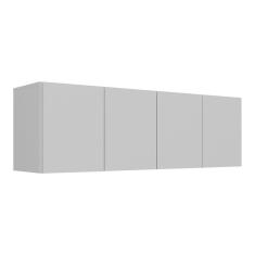 Armário De Cozinha Aéreo 4 Portas Multimóveis Mp2156 Branco Branco