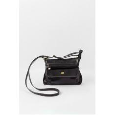 Bolsa Feminina Transversal lateral Festa Viagem em Couro Legitimo - Be