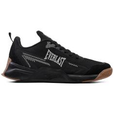 Tênis Everlast Jump 5 Low - Preto/Cinza - Unissex-Unissex