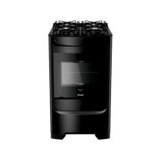 Fogão 4 Bocas Consul Preto Mesa de Vidro CFO4VBE, Preto, Bivolt