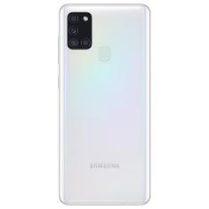 Smartphone Samsung Galaxy A21s 6,5" Dual Chip 64GB 4GB RAM Branco Octa Core Câmera Quádrupla 48MP