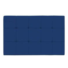 Cabeceira Queen Size Suspensa Sleep 160 cm Azul Marinho