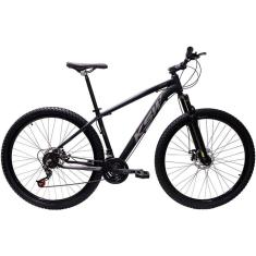  Bicicleta Aro 29 Ksw Xlt 24v Freio A Disco Suspensão Mountain Bike Alumínio - Preto\Prata