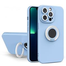 Armor Silicone Contrast Ring Holder Phone Case For iPhone 14 13 11 12 ProMax XR XS Max Shockproof Non-slip Cover Hole Cases, T8, For iphone 11Pro Max