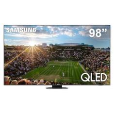 Smart TV QLED 98” 4K Samsung 98Q80C com Processador com IA, Gaming Hub, FreeSyncm, SmartThings Wi-Fi Bluetooth USB