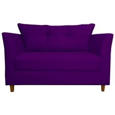 Namoradeira Isis Veludo Roxo - Montanaris Decor