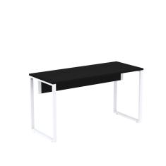 Mesa Madeira 90x60cm M90/60p25tub Preto/Branco