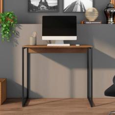 Escrivaninha 90cm Manhattan Artefamol, Preto