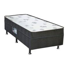 Cama Box Conjugado Solteiro: Colchão Molas Spring Dream (88x188x44) - Ortobom