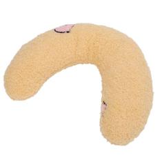 Travesseiro de Pelúcia Macio para Cães TOPINCN, Brinquedo Calmante Macio para Cães Pequenos, Travesseiro Em Forma de u para Pescoço de Animais de Estimação, Travesseiro de