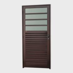 Porta de Cozinha Super Vidro Boreal 210cm x 86cm Brimak