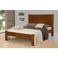 Cama Casal Premium Lara Castanho - MAIS MADEIRA