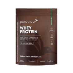 Puravida Whey Protein Isolado Dark Chocolate 450g