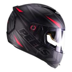 Capacete Moto Masculino Feminino Peels Icon Fast Com Viseira Solar-Unissex