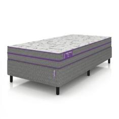 Cama Box Solteiro D33 88x188x56 Ortovip Plumatex - Smartz