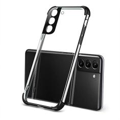 Capa transparente macia com revestimento de airbag para Samsung Galaxy S21 Plus Ultra S21