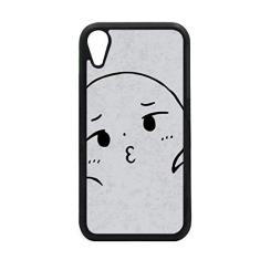 Capa preta com estampa feliz para iPhone XR da Apple