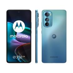 Smartphone Motorola Edge 30 256Gb Azul 5G Octa-Core 8Gb Ram 6,5 Câm. T