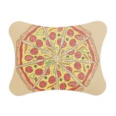 Moldura de quebra-cabeça Peppers Pizza Italy Tomate Foods Decoração de imagem Enfeite de jogo de quebra-cabeça