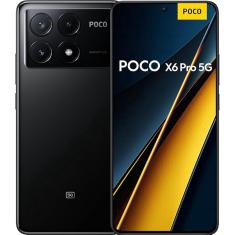 Smartphone Xiaomi poco X6 Pro 5G, 12 GB + 512 gb (Black) Preto