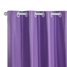 Cortina Blackout PVC 2,80 m x 1,80 m - Lilás - EDDI CASA