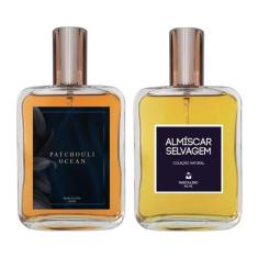 Kit Perfume - Patchouli Sport + Almíscar Selvagem 100ml - Essência do 