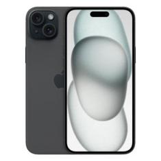 iPhone 15 Plus Apple (256GB) Preto, Tela de 6,7", 5G e Câmera de 48MP